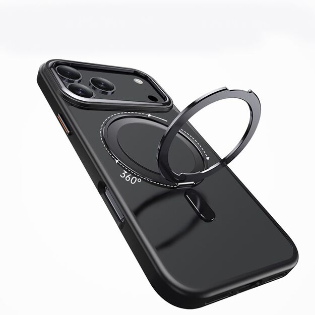 Tech-Protect MagRing MagSafe case for iPhone 17 Pro Max - matte black 4