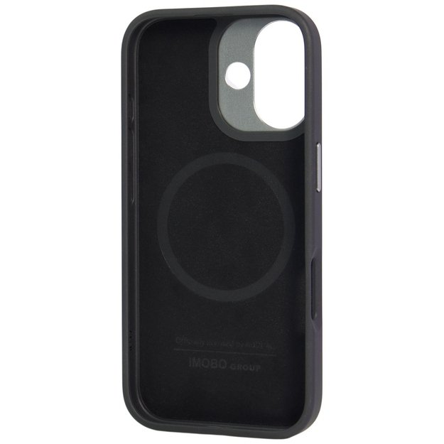 Audi RSQ Carbon Fiber Sport Red Circle MagSafe Case for iPhone 17 - Black 8