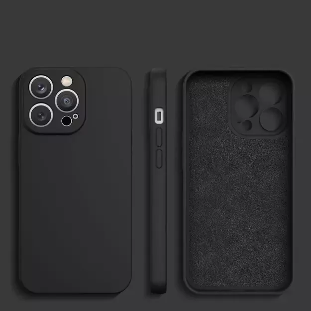 Silicone Case for Samsung Galaxy A35 - black 1