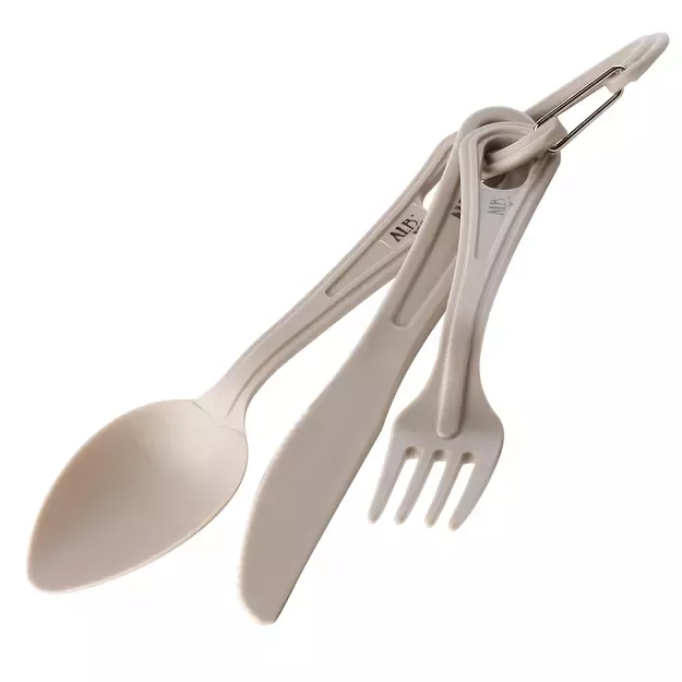 Tourist tableware and cutlery SET for 2 people. 11