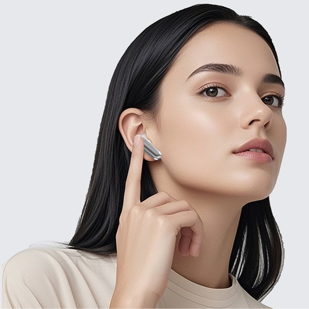 Dudao U21 TWS ANC ENC Bluetooth Wireless Headphones - White 5