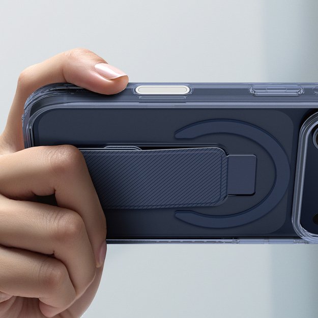 AmazingThing Titan Pro Holder Case for iPhone 17 Pro Max Compatible with MagSafe - Blue 6