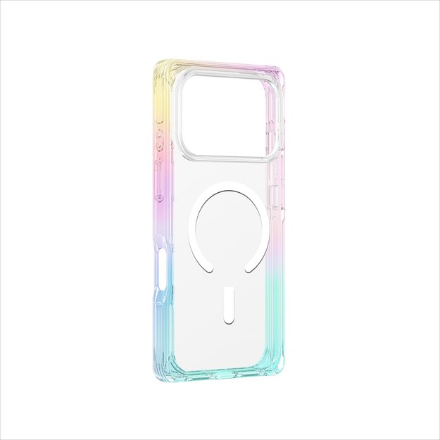 AmazingThing Omni case for iPhone 17 Pro Max compatible with MagSafe - transparent-rainbow 3