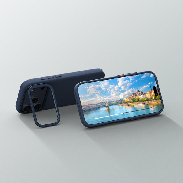 AmazingThing Glamour iPhone 17 Pro Max Case with Stand - Blue 6
