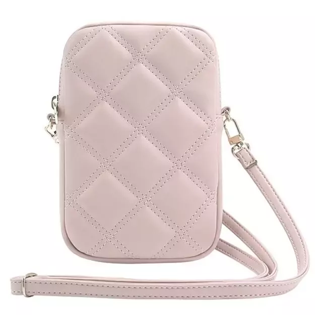 Guess Zip Quilted 4G bag - pink 3