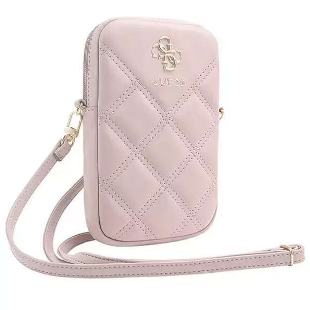 Guess Zip Quilted 4G bag - pink 2