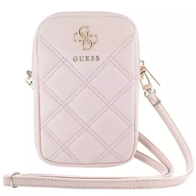 Guess Zip Quilted 4G bag - pink 1