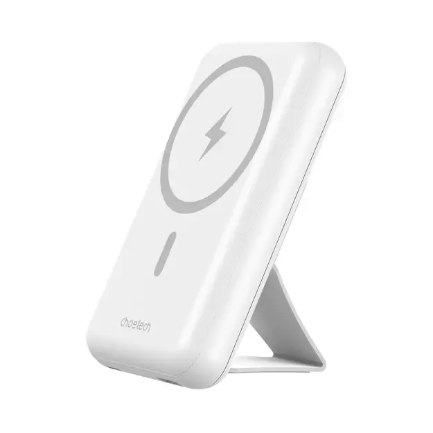 Powerbank Choetech B663 10000mAh 20W MagSafe USB-A / USB-C - white 1