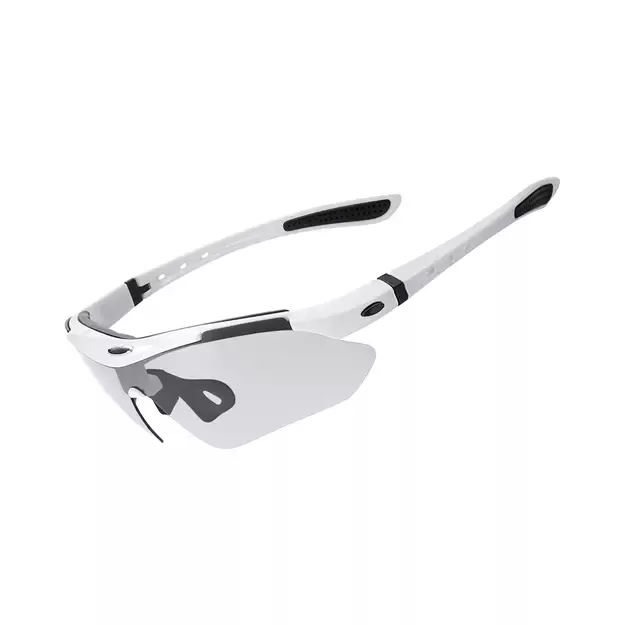 Rockbros 10002 polarizing cycling glasses - white 1