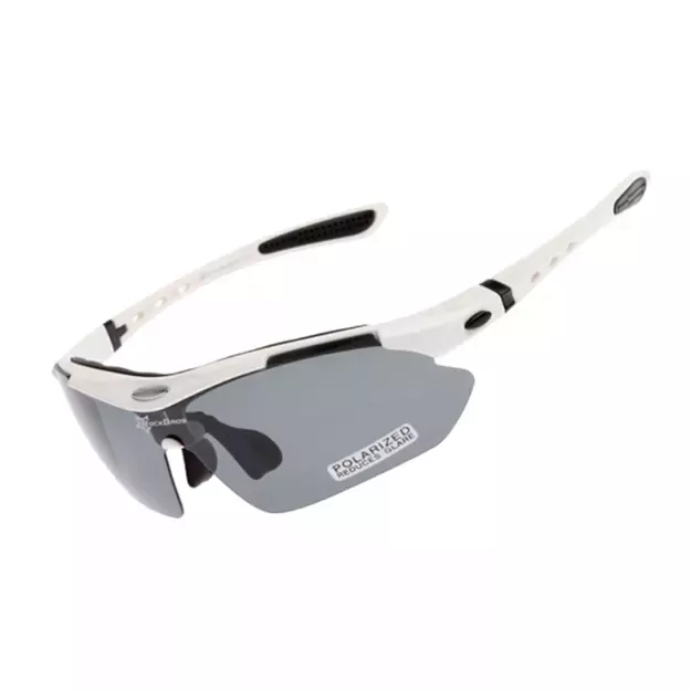 Rockbros 10002 polarizing cycling glasses - white 3