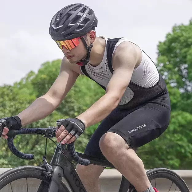 Rockbros RK20024XL bib shorts with XXXXL insert - black 27