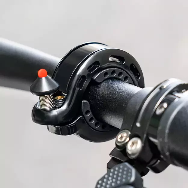 Rockbros 34210028001 Q-shaped bicycle bell - black 1