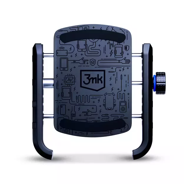 3mk Steel Bike Holder Bicycle Phone Holder - Black 1