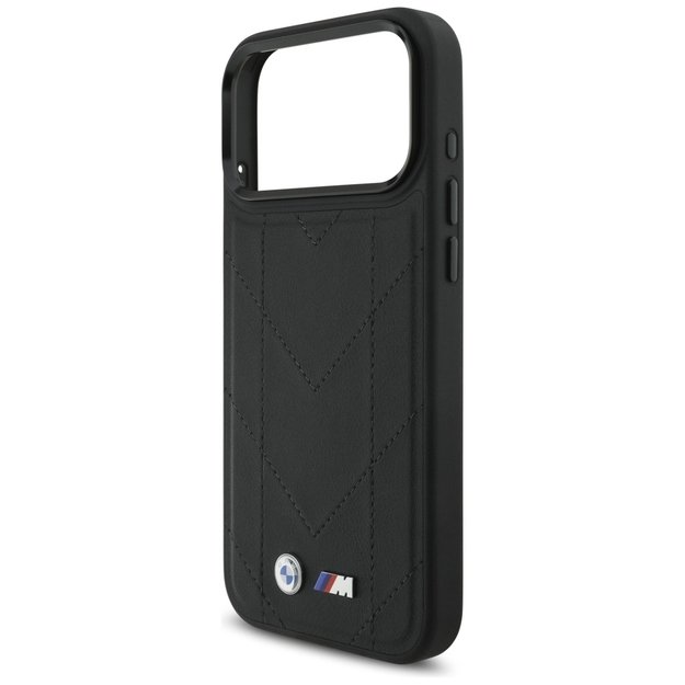 BMW M Quilted Logo MagSafe Case for iPhone 17 Pro Max - Black 5