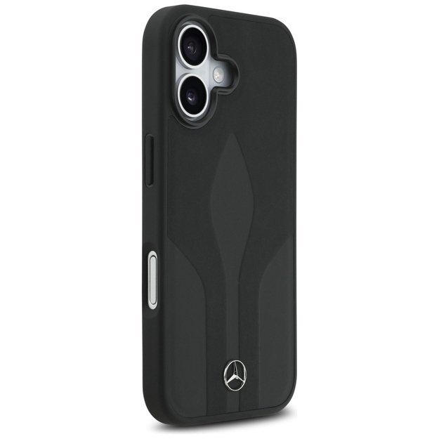 Mercedes Leather The Move MagSafe case for iPhone 17 - black 3