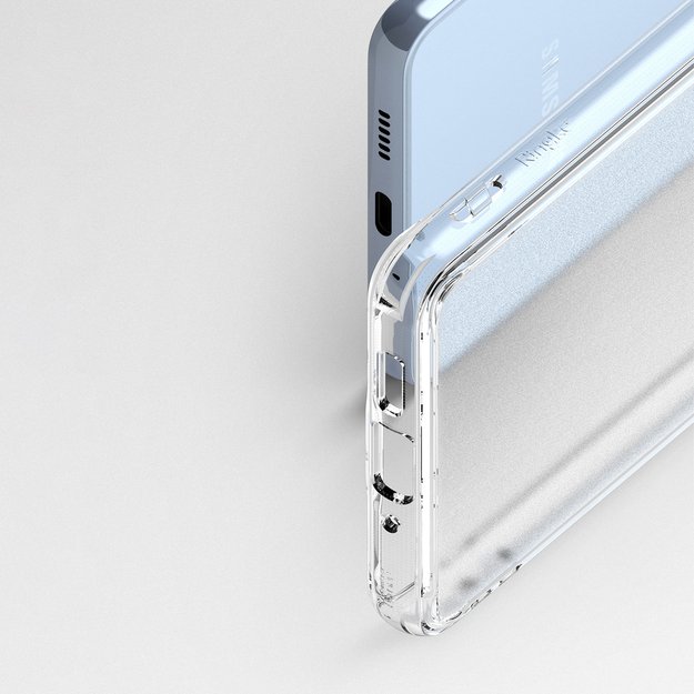 Ringke Fusion Matte tpu case with a translucent Samsung Galaxy A73 gel frame 5