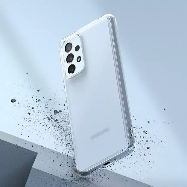 Ringke Fusion Matte tpu case with a translucent Samsung Galaxy A73 gel frame 13