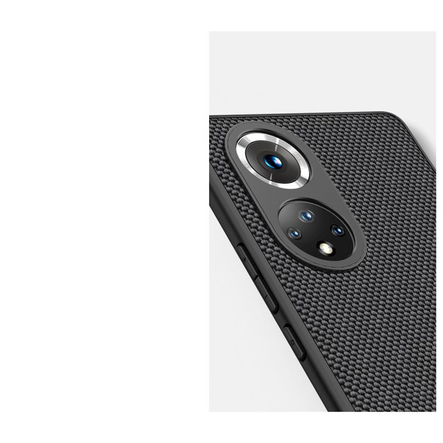 Nillkin Textured Case durable reinforced case with gel frame and nylon back for Honor 50 Pro black 25