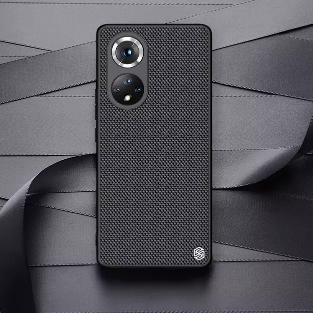 Nillkin Textured Case durable reinforced case with gel frame and nylon back for Honor 50 Pro black 13