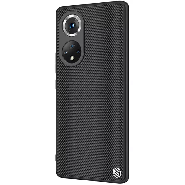 Nillkin Textured Case durable reinforced case with gel frame and nylon back for Honor 50 Pro black 2