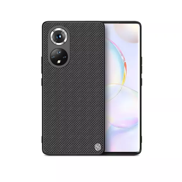 Nillkin Textured Case durable reinforced case with gel frame and nylon back for Honor 50 Pro black 5