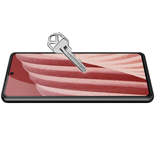 Nillkin CP+PRO ultra-thin full-screen tempered glass with 0.2 mm frame 9H Samsung Galaxy A73 black 21
