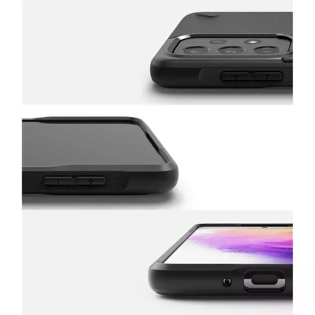 Ringke Onyx Durable TPU Cover for Samsung Galaxy A73 black 3