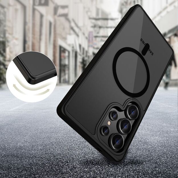 Tech-Protect MagMat MagSafe Case for Samsung Galaxy S25 Ultra - Black 3