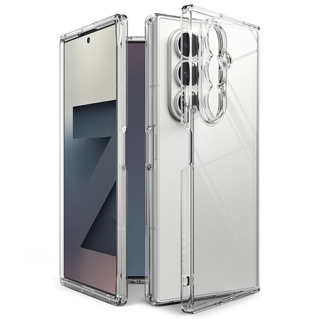 Ringke Fusion Case for Samsung Galaxy Z Fold 7 - Transparent 2