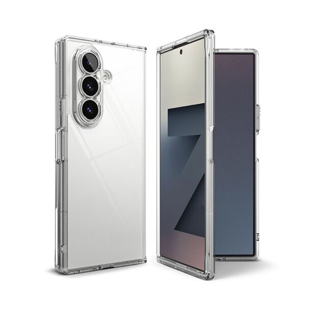 Ringke Fusion Case for Samsung Galaxy Z Fold 7 - Transparent 4