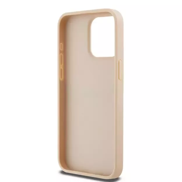 DKNY Leather Mono Stripe &amp  Metal Logo case for iPhone 15 Pro Max - pink 13