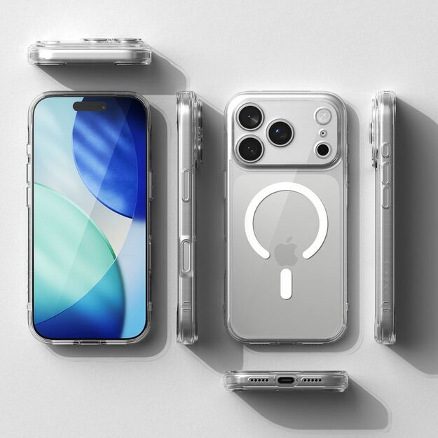 Ringke Fusion Magnetic MagSafe Case for iPhone 17 Pro - Clear 4
