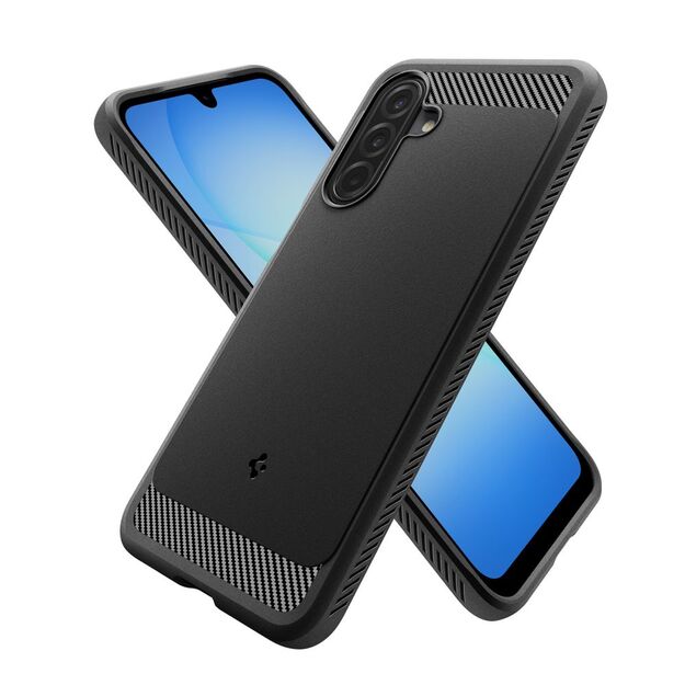 Spigen Rugged Armor Case for Samsung Galaxy A17 - Matte Black 10