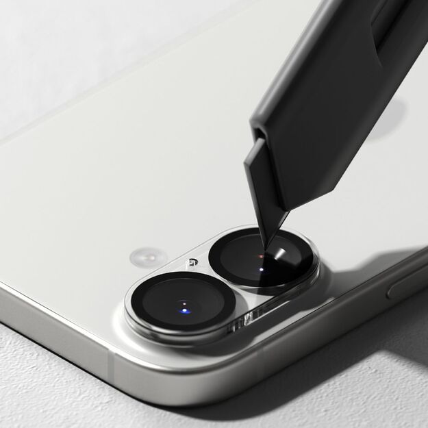 Ringke Camera Full Cover 2-pack for iPhone 17 - Black 4