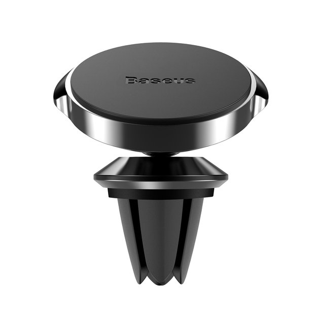 Baseus Small Ears Series SUER-A01 magnetic car air vent holder - black 4