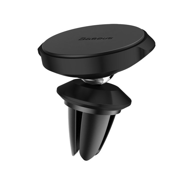 Baseus Small Ears Series SUER-A01 magnetic car air vent holder - black 2