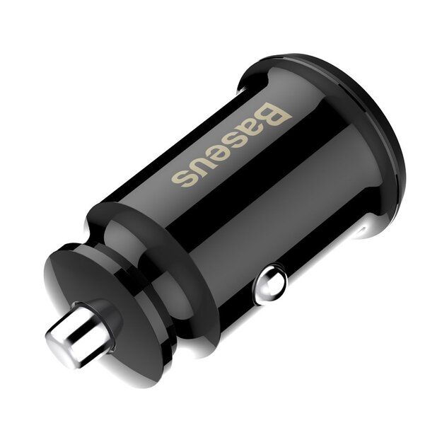 Baseus Grain Car Charger CCALL-ML01 mini charger 2x USB-A 3.1A - black 5
