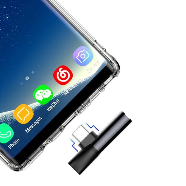 Baseus Audio Converter L41 adapter from USB-C to USB-C port + 3.5 mm headphone jack black (CATL41-01) 11