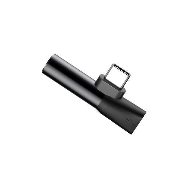Baseus Audio Converter L41 adapter from USB-C to USB-C port + 3.5 mm headphone jack black (CATL41-01) 4