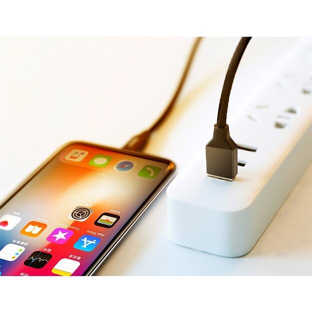 Baseus Yiven fabric braided cable USB / Lightning 1.8M black (CALYW-A01) 14
