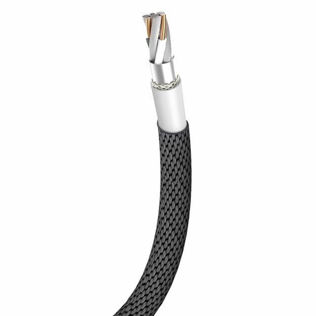 Baseus Yiven fabric braided cable USB / Lightning 1.8M black (CALYW-A01) 2