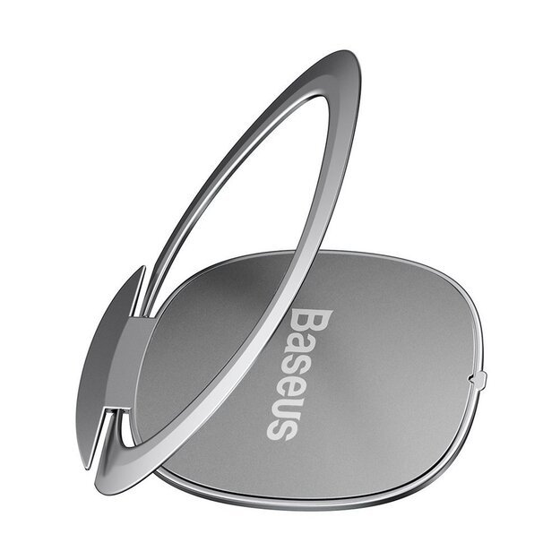 Baseus ultrathin self-adhesive ring holder phone stand silver (SUYB-0S) 4