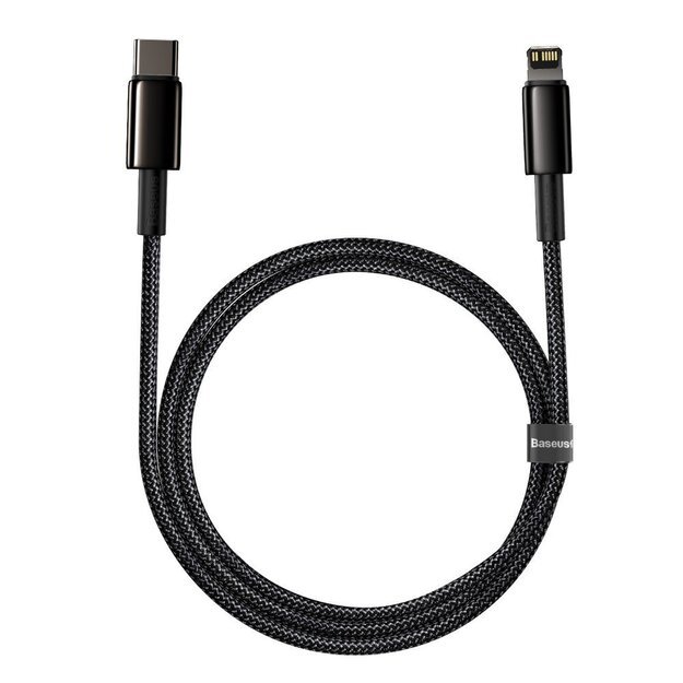 Baseus CATLWJ-01 Lightning - USB-C PD cable 20W 480Mb/s 1m - black 2