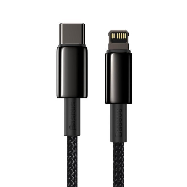 Baseus CATLWJ-01 Lightning - USB-C PD cable 20W 480Mb/s 1m - black 1