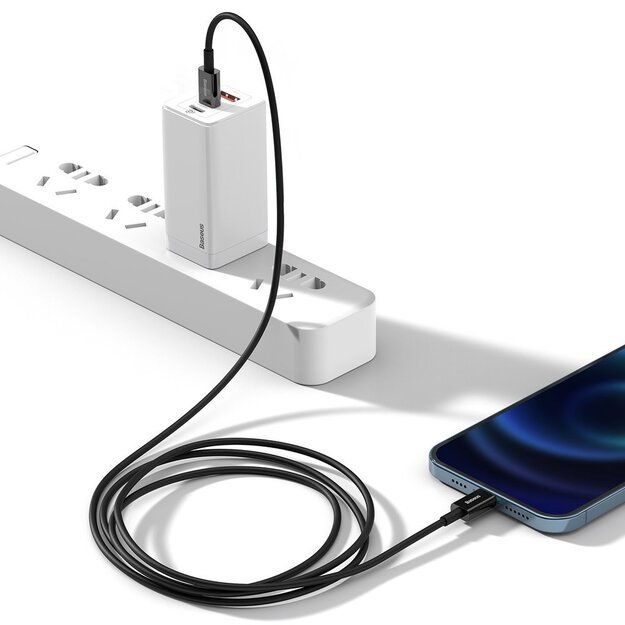 Baseus Superior Series USB-C / Lightning PD 20W 1 m cable - black 10