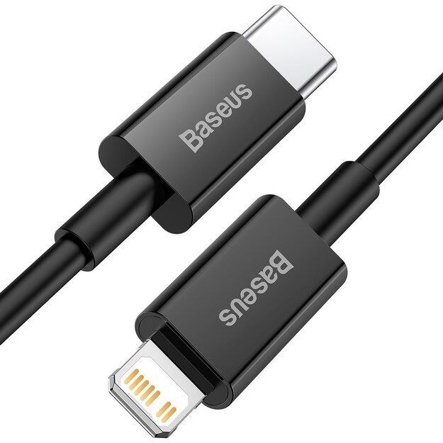 Baseus Superior Series USB-C / Lightning PD 20W 1 m cable - black 1