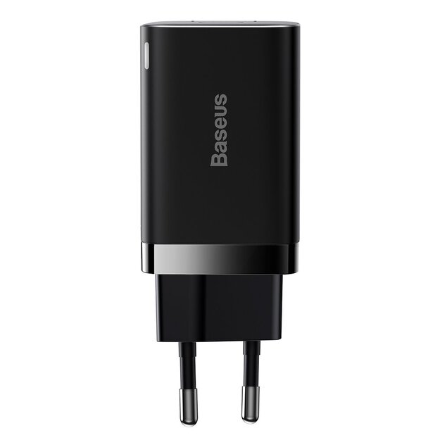 Baseus Super Si Pro fast charger USB / USB Type C 30W Power Delivery Quick Charge black (CCSUPP-E01) 1