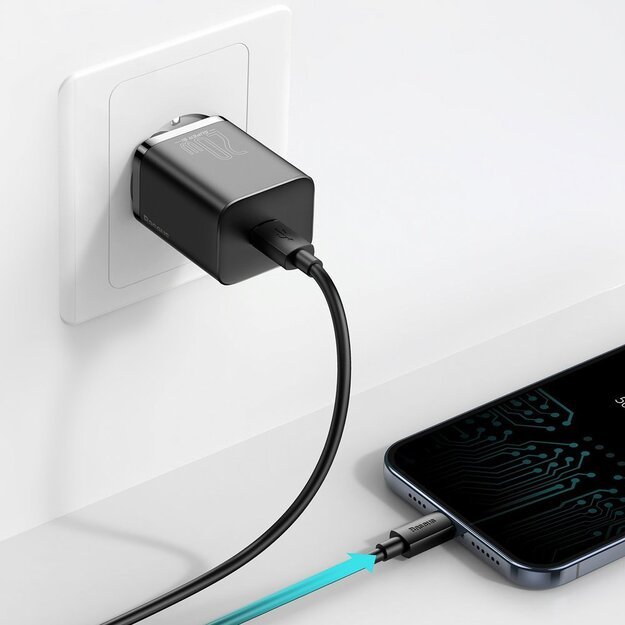 Baseus Super Si 1C fast charger USB Type C 20 W Power Delivery white (CCSUP-B02) 12