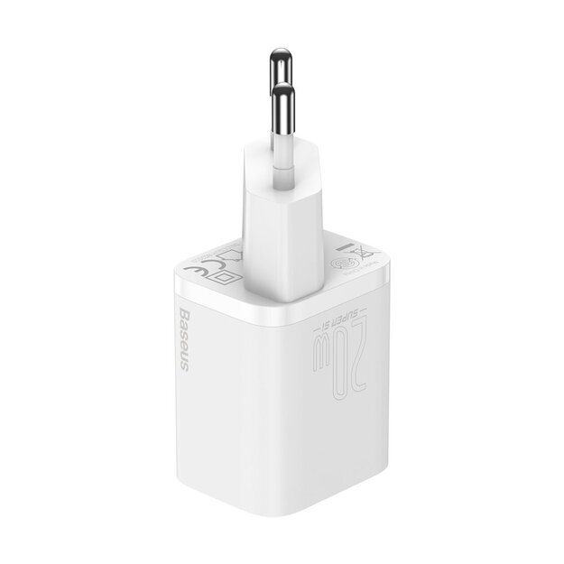 Baseus Super Si 1C fast charger USB Type C 20 W Power Delivery white (CCSUP-B02) 3