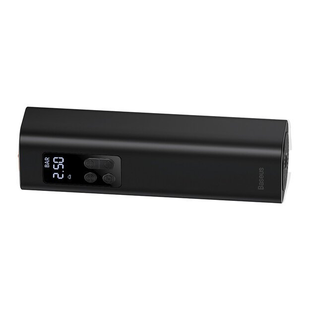 Baseus CRCQ000001 Mini Tire Compressor for Cigarette Lighter Socket - Black 2